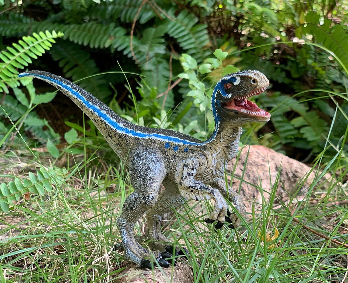 Juguete Dinosaurio Velociraptor Gemini, Boca y Manos Movibles
