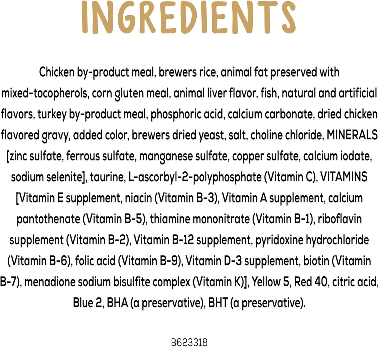 Golosinas para gatos adultos 6 bolsas de 6 onzas