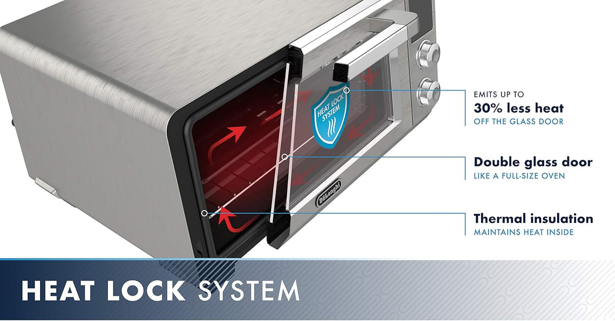 Horno de Convección Digital De'Longhi Livenza 0.8 cu ft.