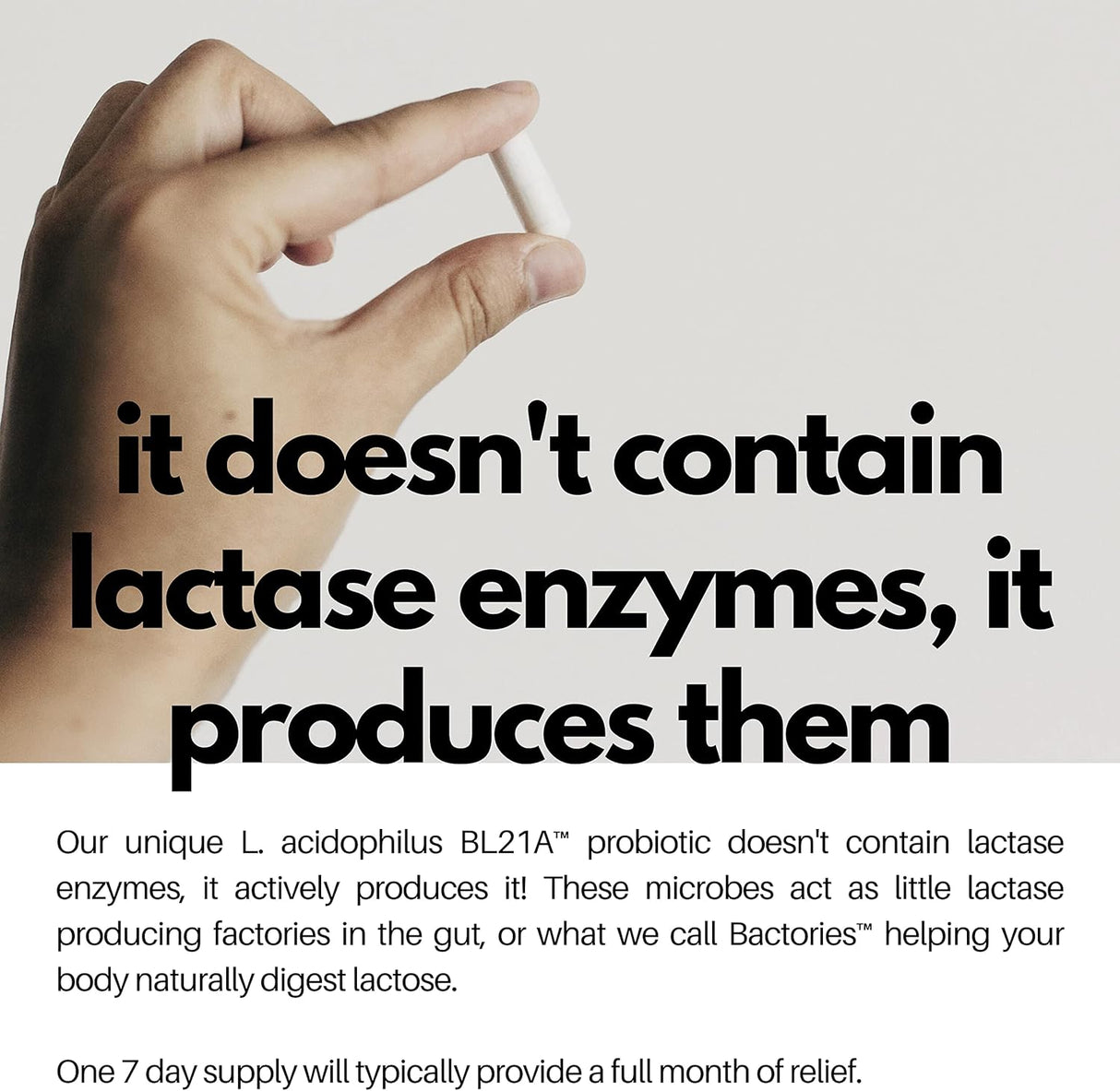 Suplemento de intolerancia a la lactosa enzimas 14 und