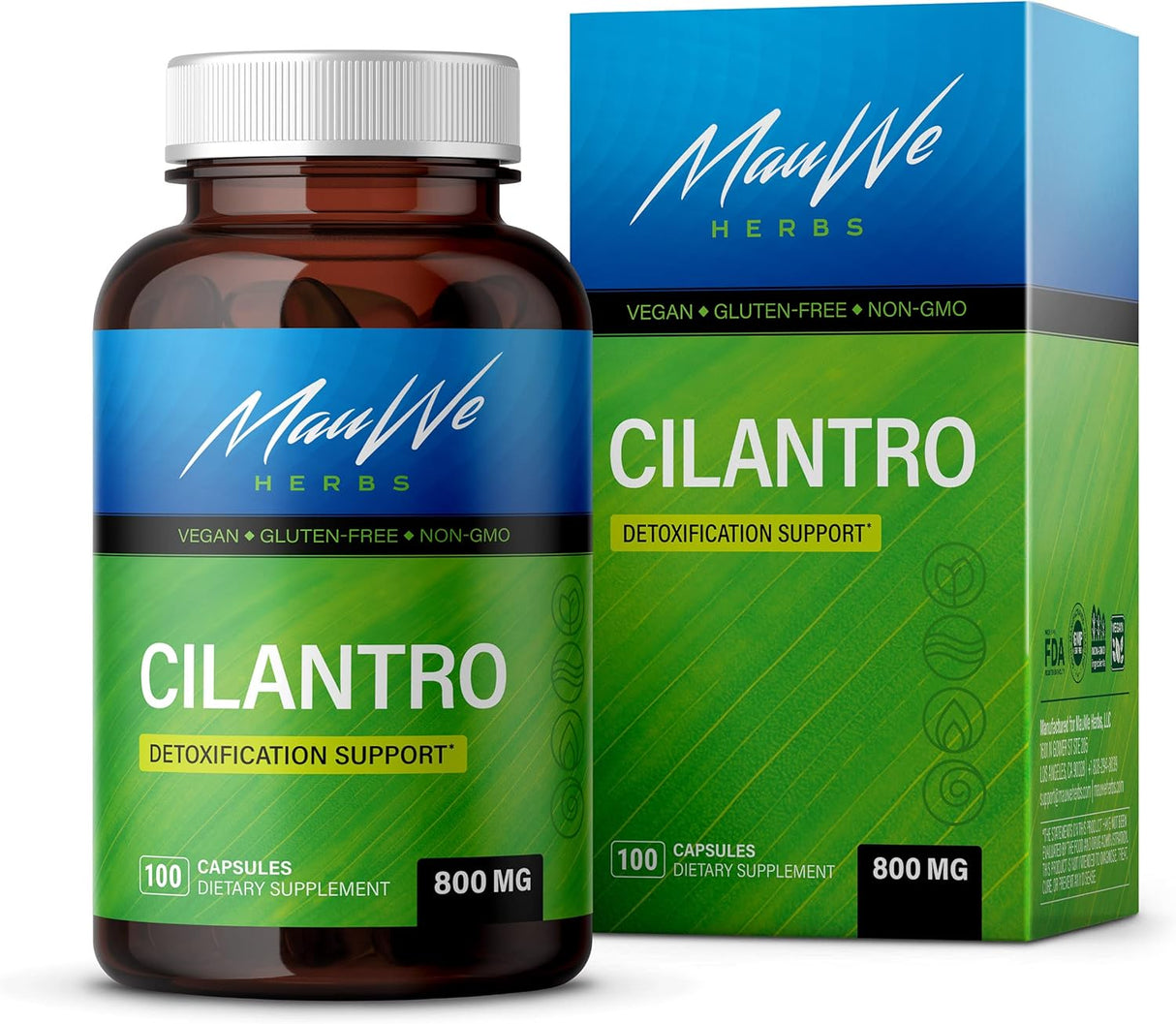 Suplementos Alimenticios de cilantro para corazón ojos