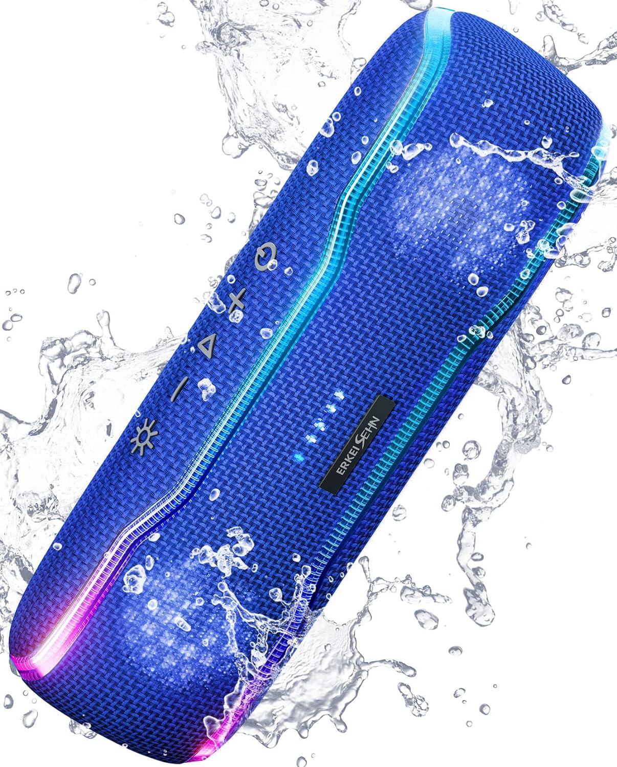 Altavoz Bluetooth IPX7 impermeable, Super Bass, TWS 25W