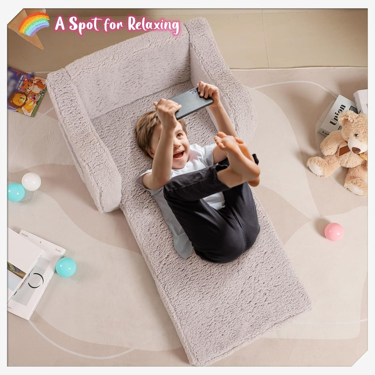 Silla infantil convertible en un 2 en 1 para niños pequeños