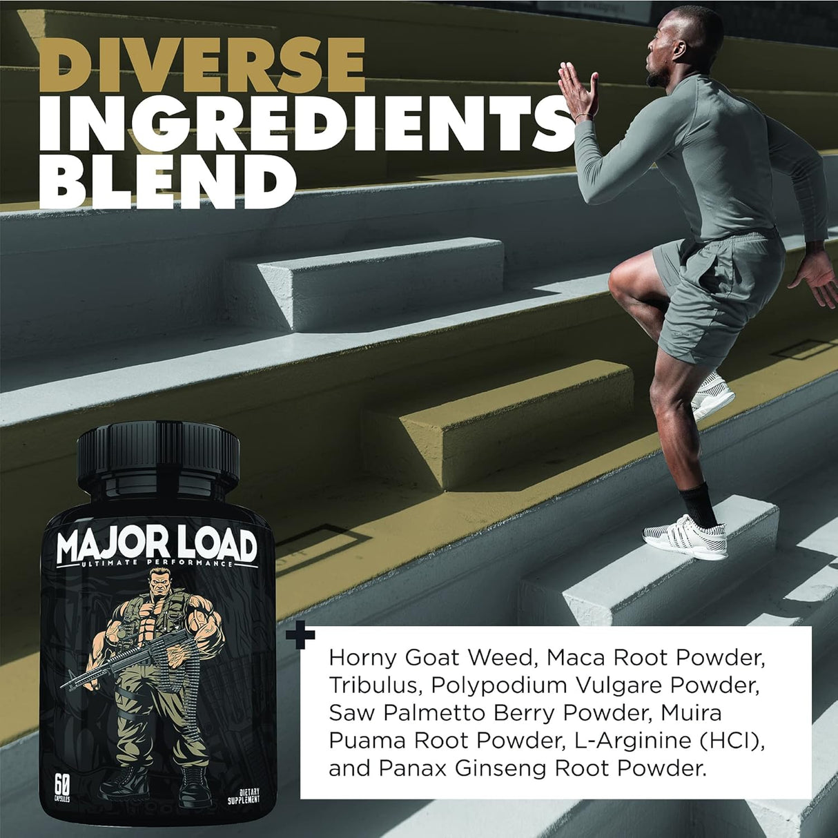 Suplemento Aumento de prueba definitivo para hombres 30 días