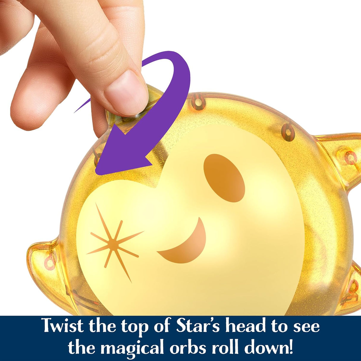 Juguete Mattel Disney Wish Set de Juego Estrella Mágica con Asha y Orbes