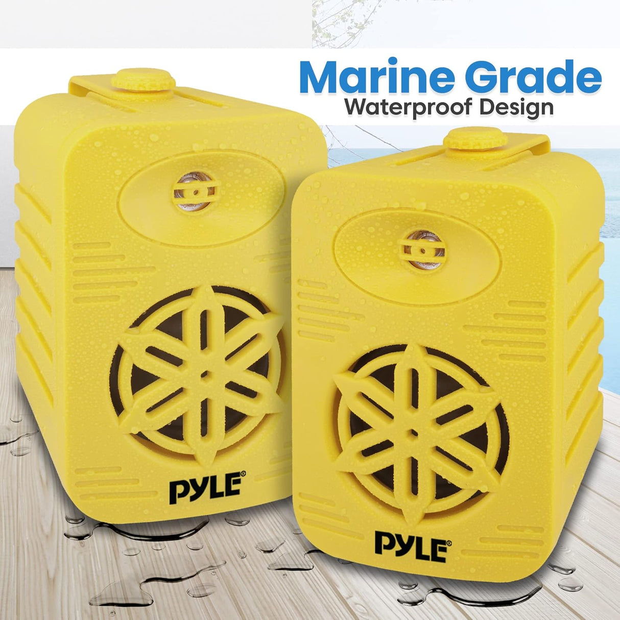 Parlantes o altavoces para interiores PYLE-HOME PDWR55YL