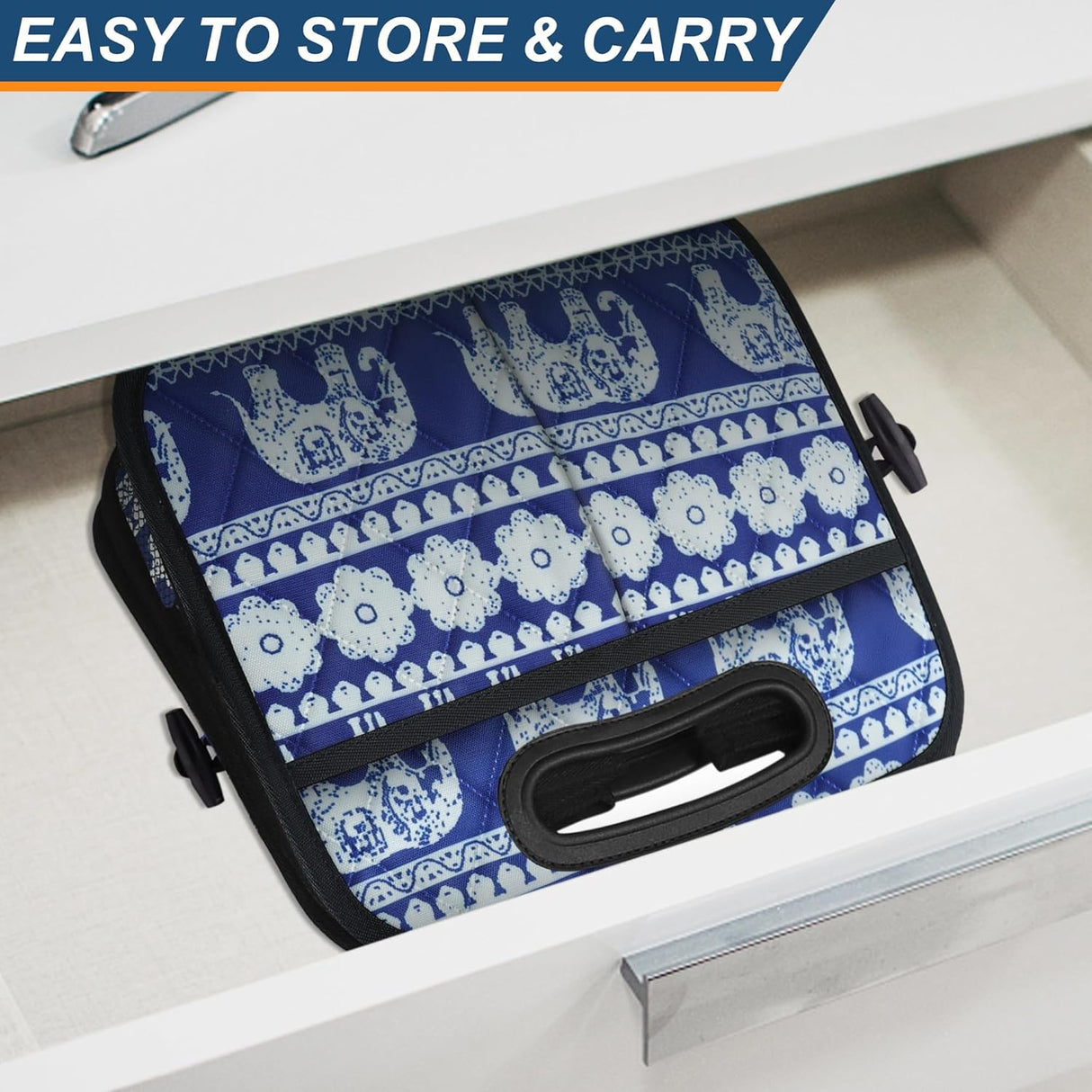 Organizador de Maletero Deosk, 6 Bolsillos, 50L, Plegable