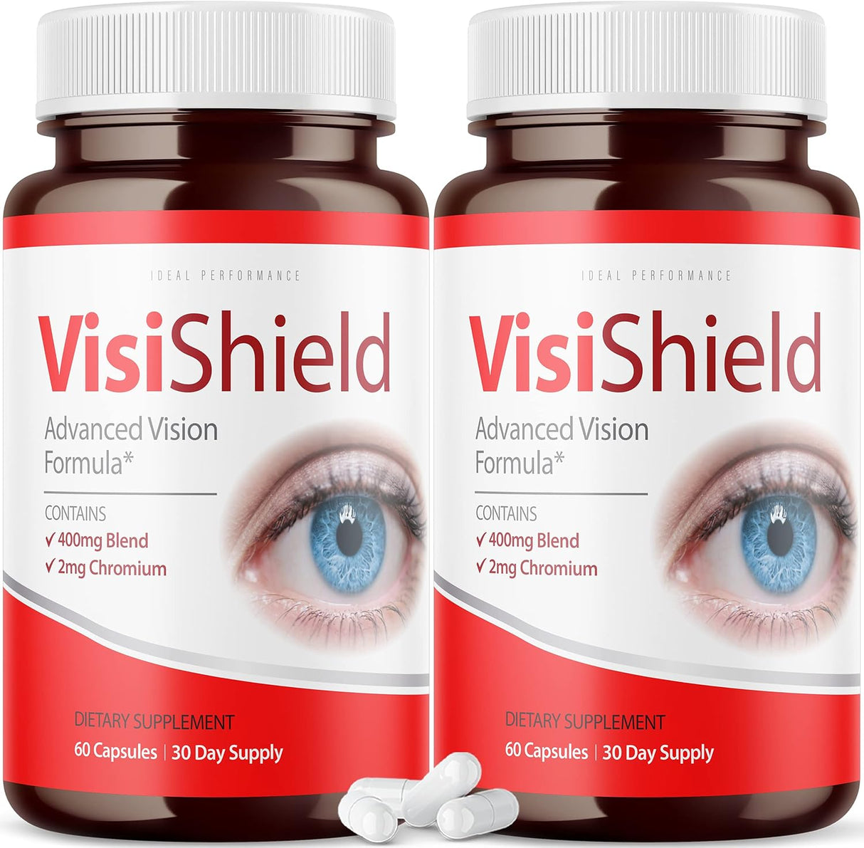 Suplemento Visishield para la vista, 120 cápsulas, 2 unidades