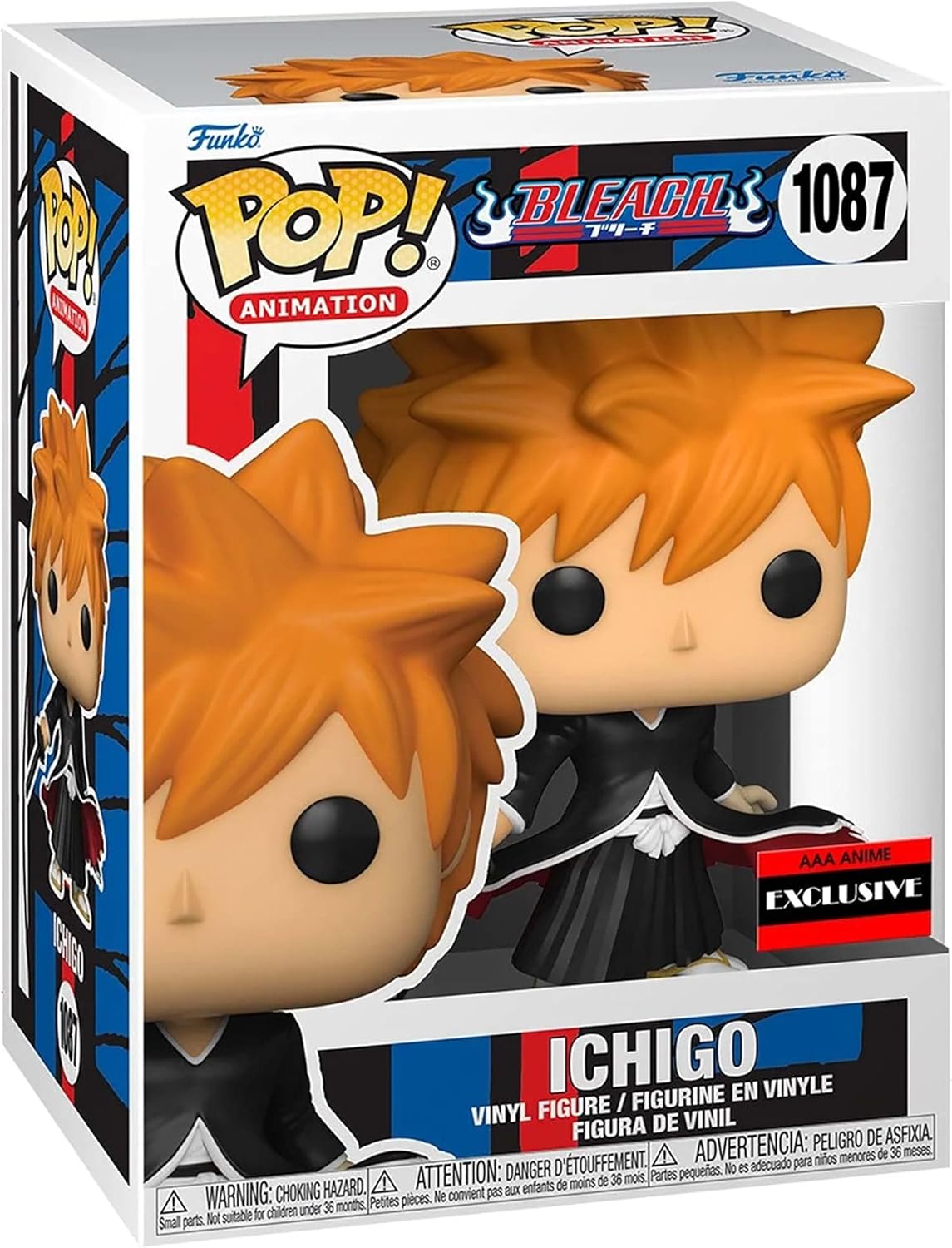 Figura Funko Pop Bleach Ichigo Kurosaki Bankai Tensa Zangetsu