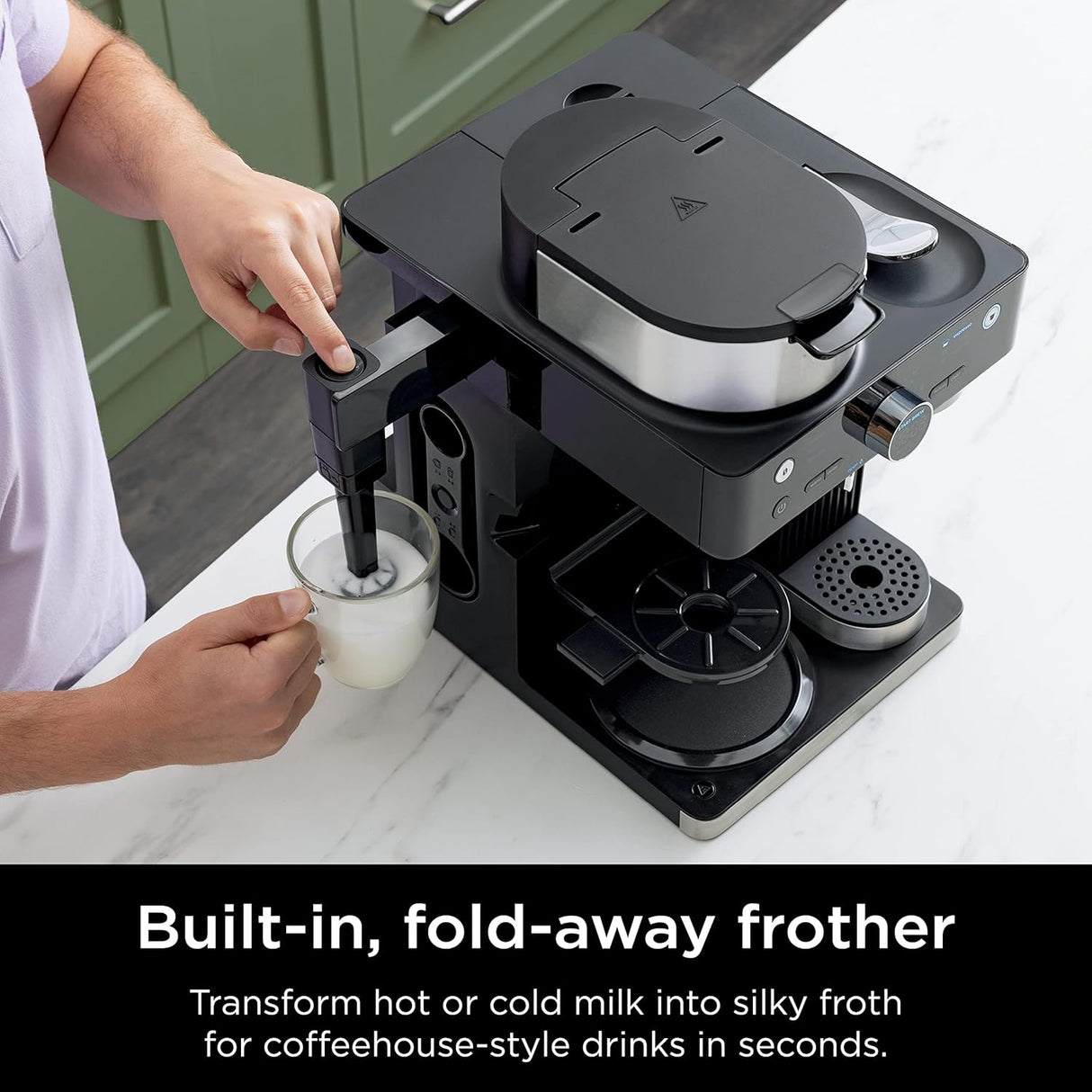 Máquina de Café Espresso Ninja, 3 estilos, CFN601