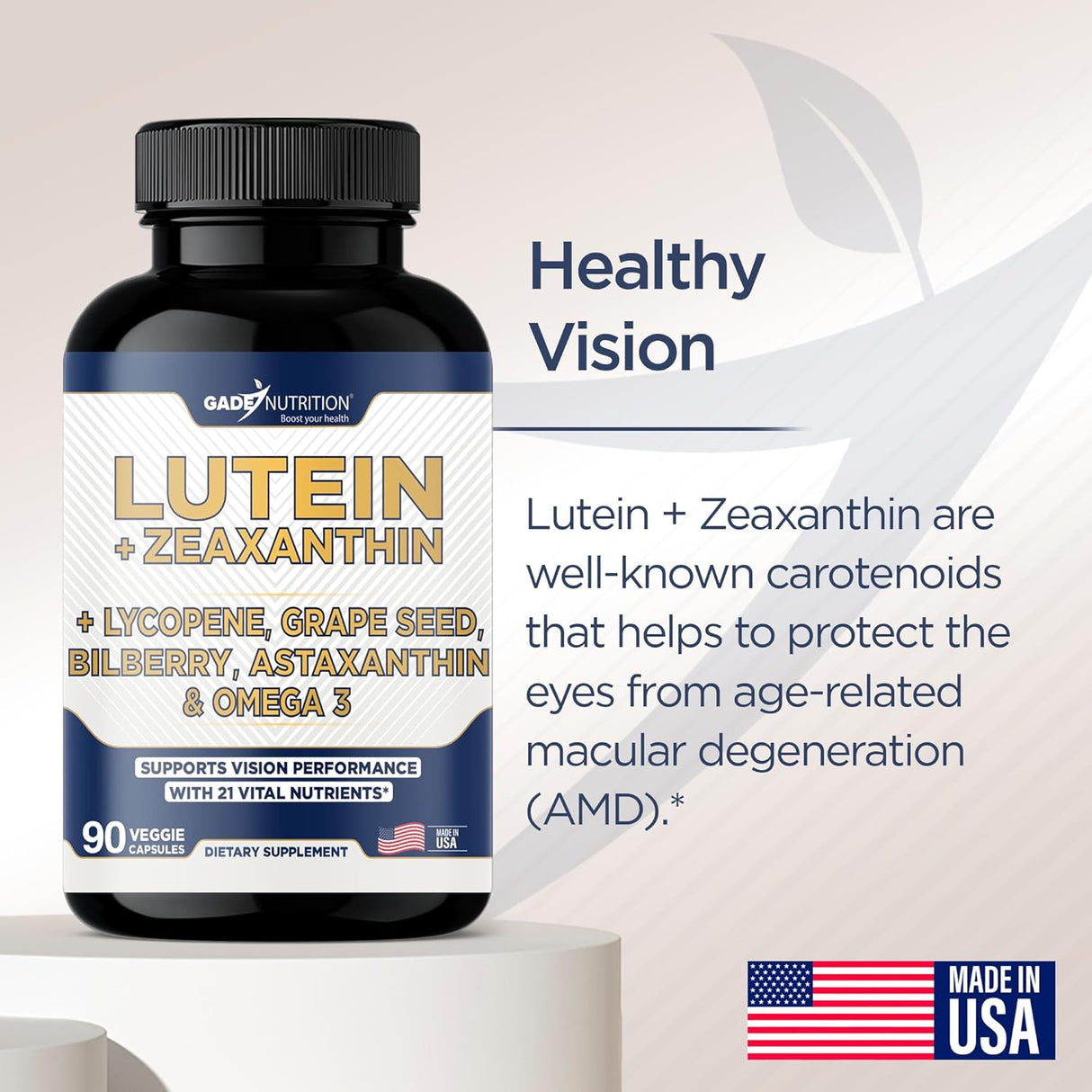 Suplementos de luteína y zeaxantina salud ocular Astaxantina
