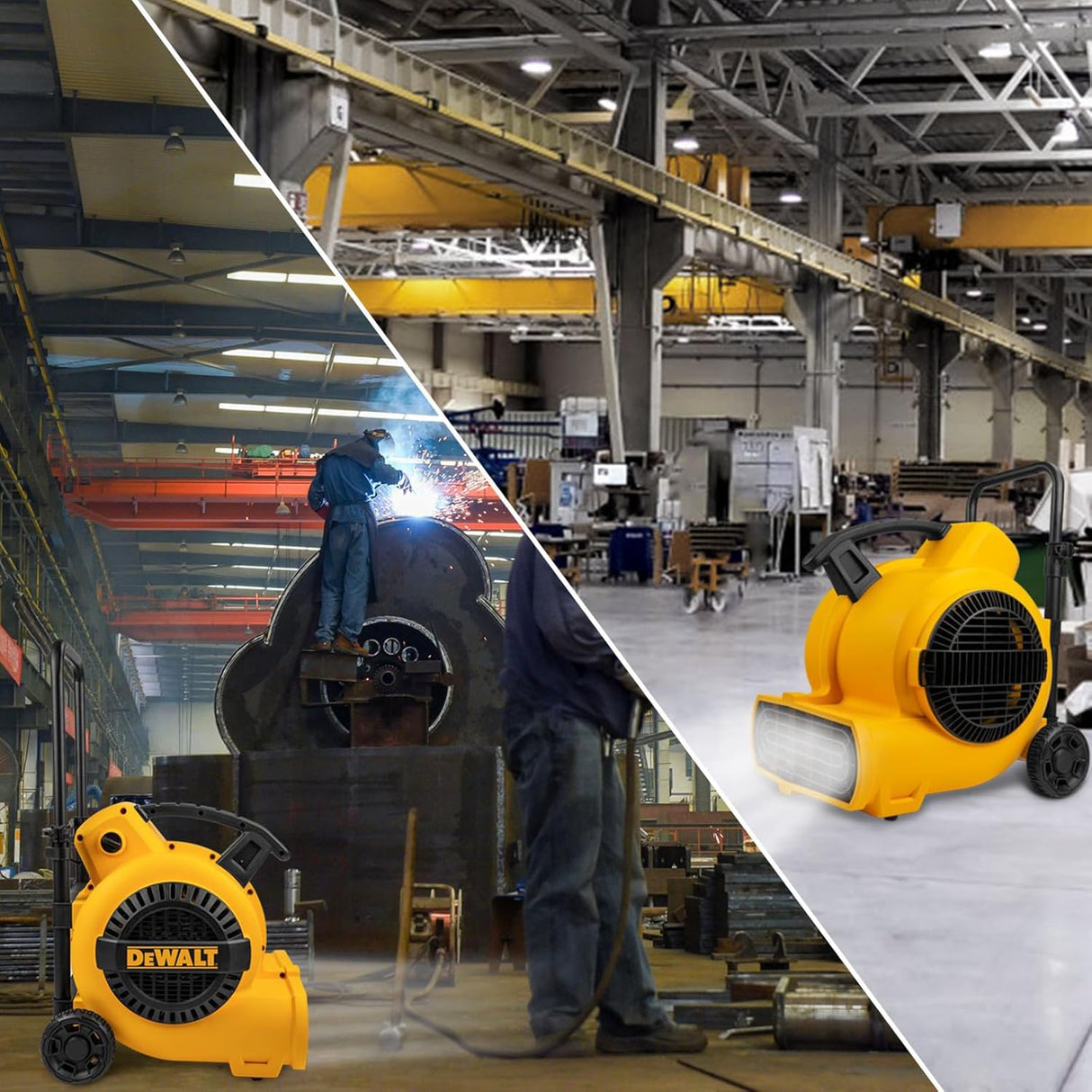 Ventilador DEWALT 3/4 HP, 3 Velocidades, 1800 CFM, DXAM-2818