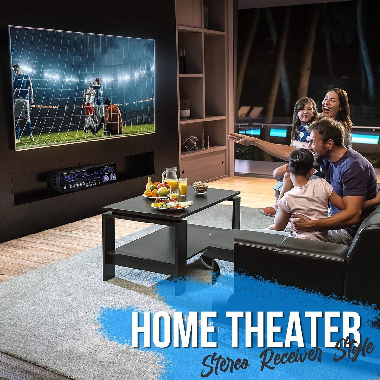 Preamplificador estéreo híbrido PYLE-HOME PREA86BTH