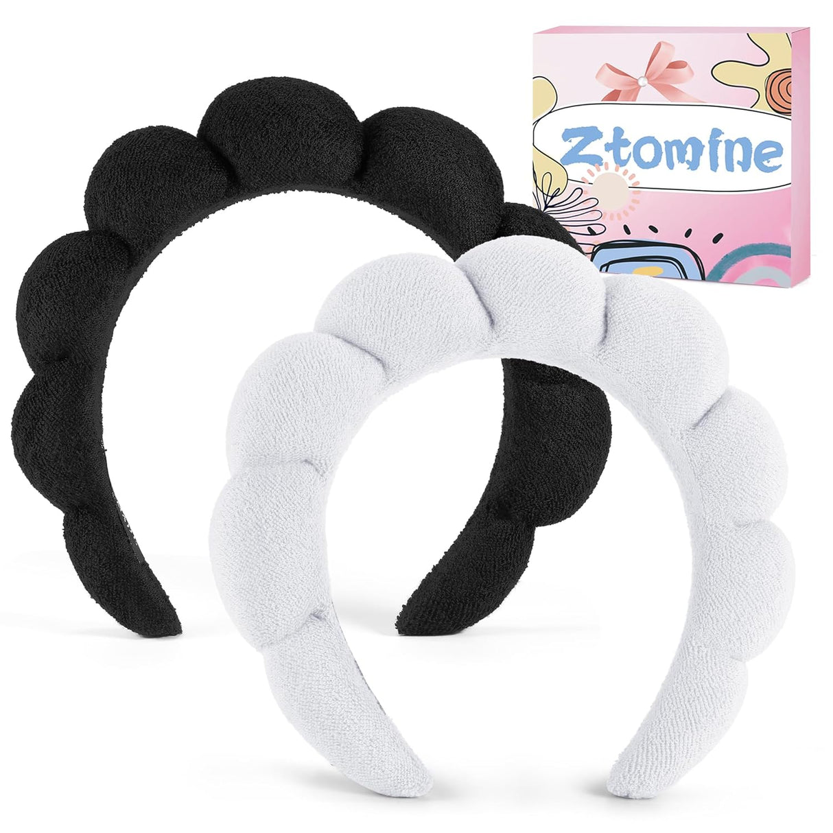 Diademas de spa para lavar la cara o el rostro Susanny