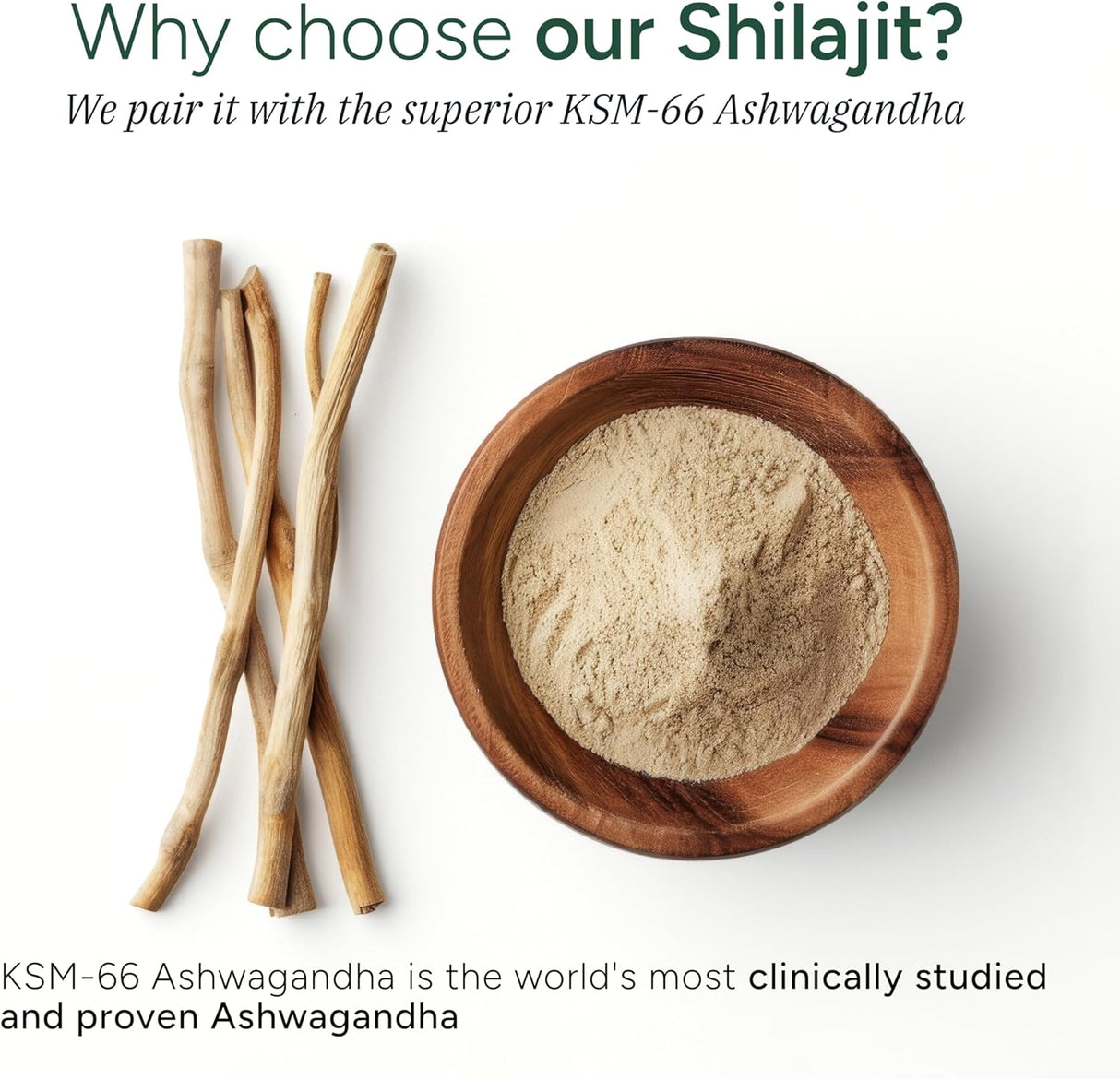 Alpha Gummies con 4000mg de Shilajit, KSM-66, Maca, Tongkat, 75% ácido fúlvico, 60u