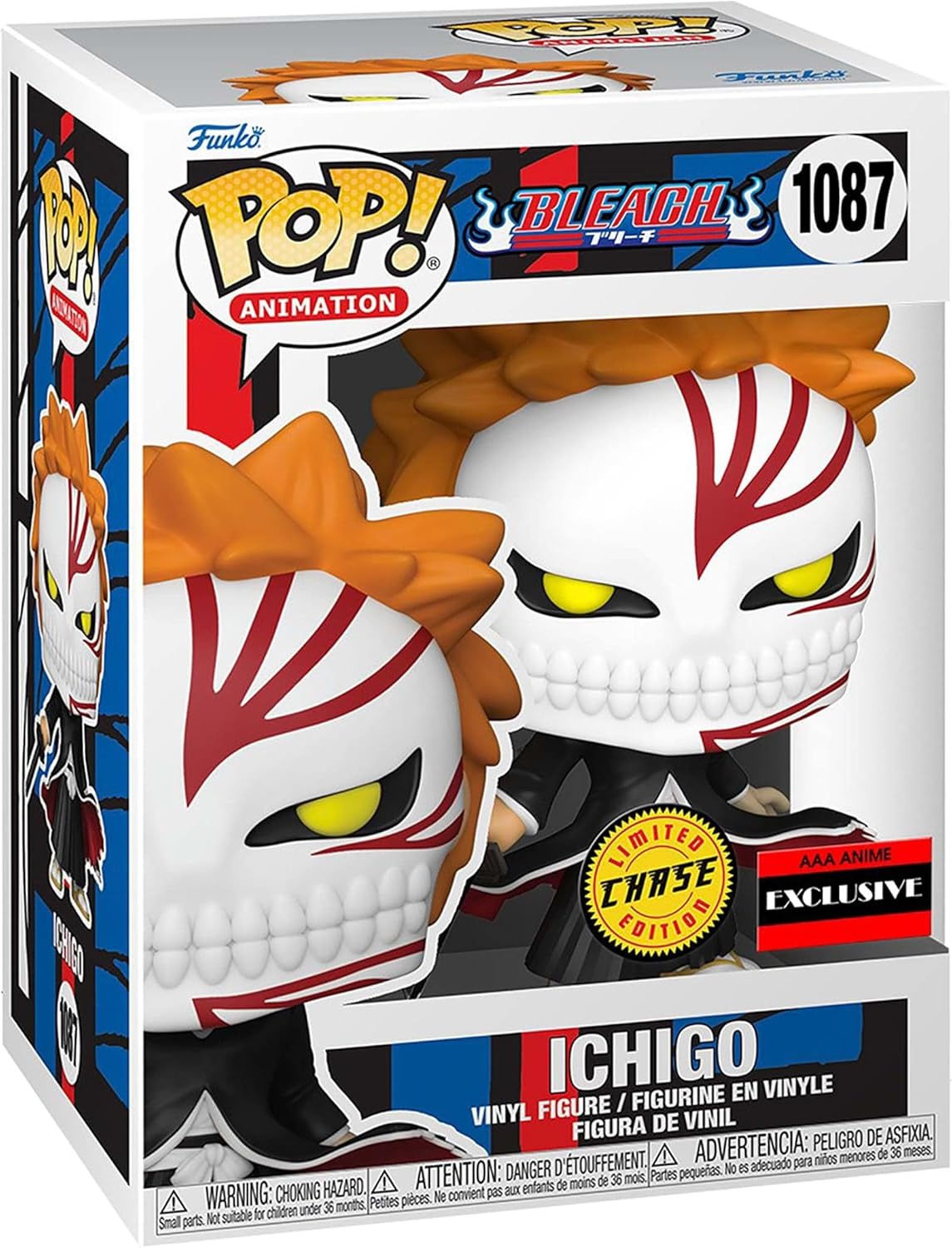 Figura Funko Pop Bleach Ichigo Kurosaki Bankai Tensa Zangetsu