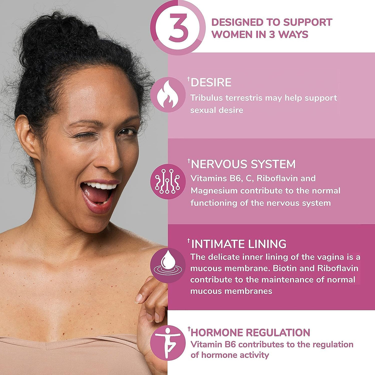 Suplemento de refuerzo de la libido femenina Health and Her