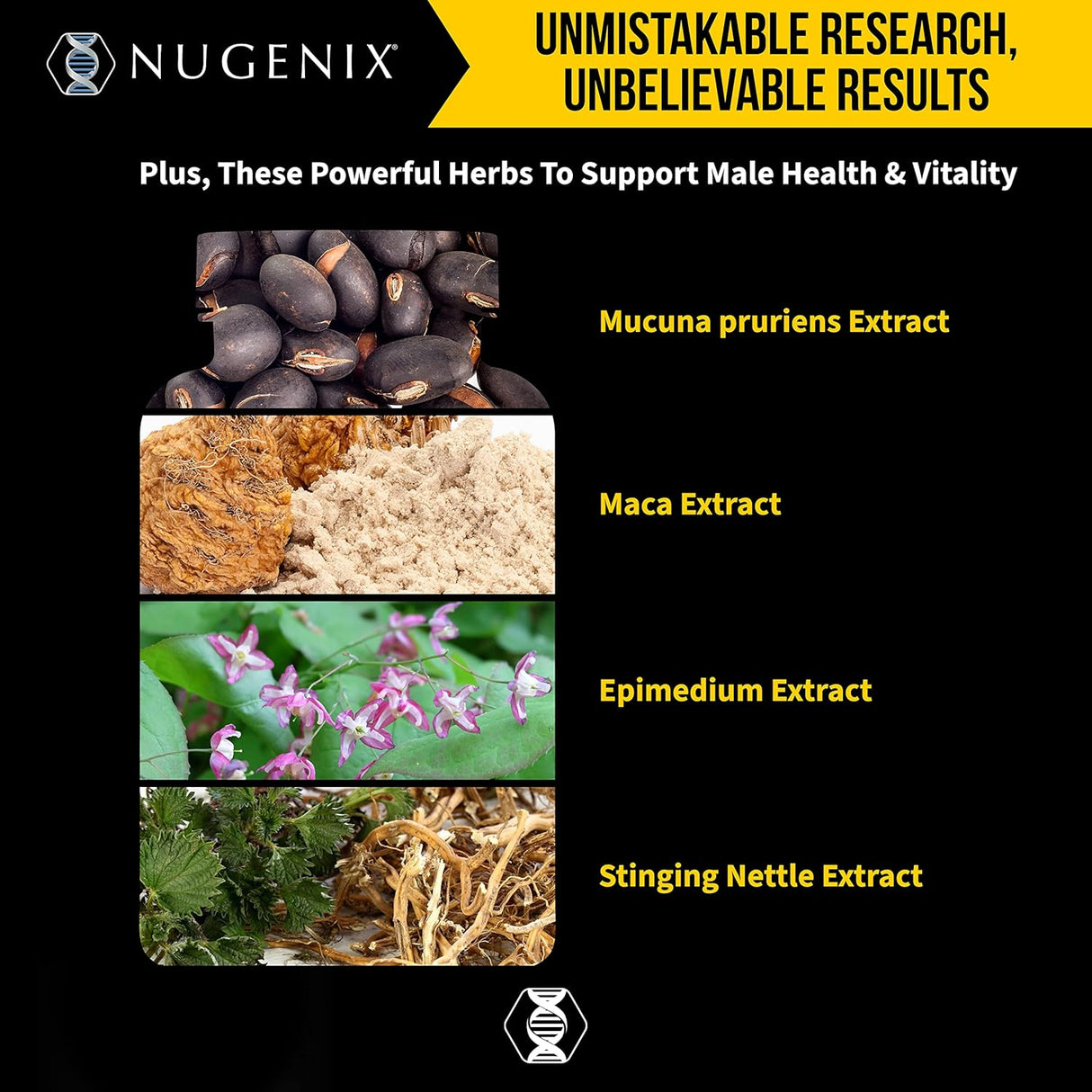 Suplemento Ultimate Booster de testosterona para hombres 56u