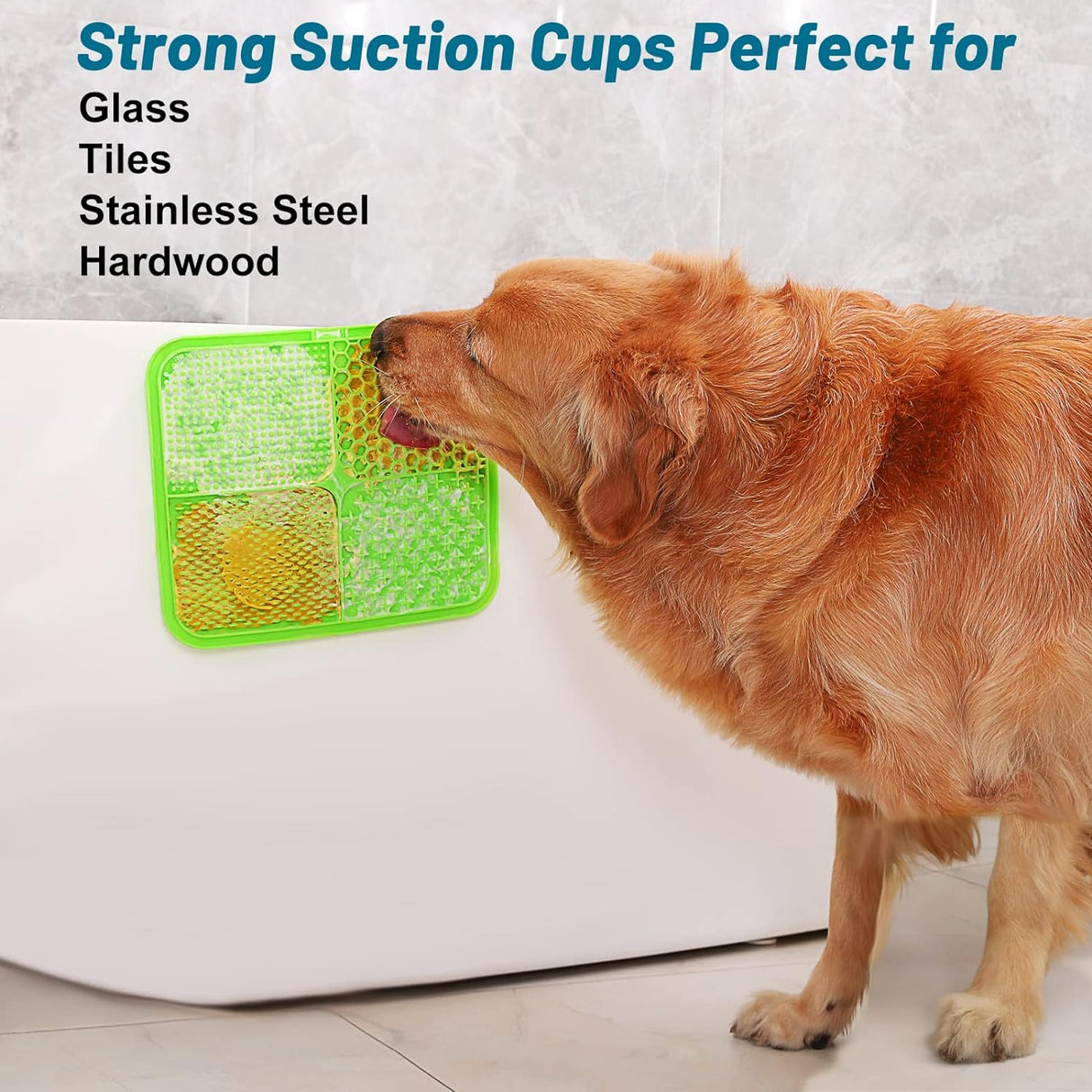 Alfombrillas de lamer extragrandes para perros y gatos