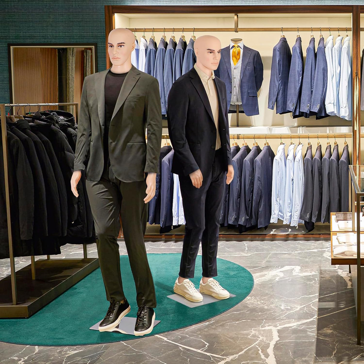 Maniquí ZENY Hombre 73 Ajustable, Rotación 360°, Detachable