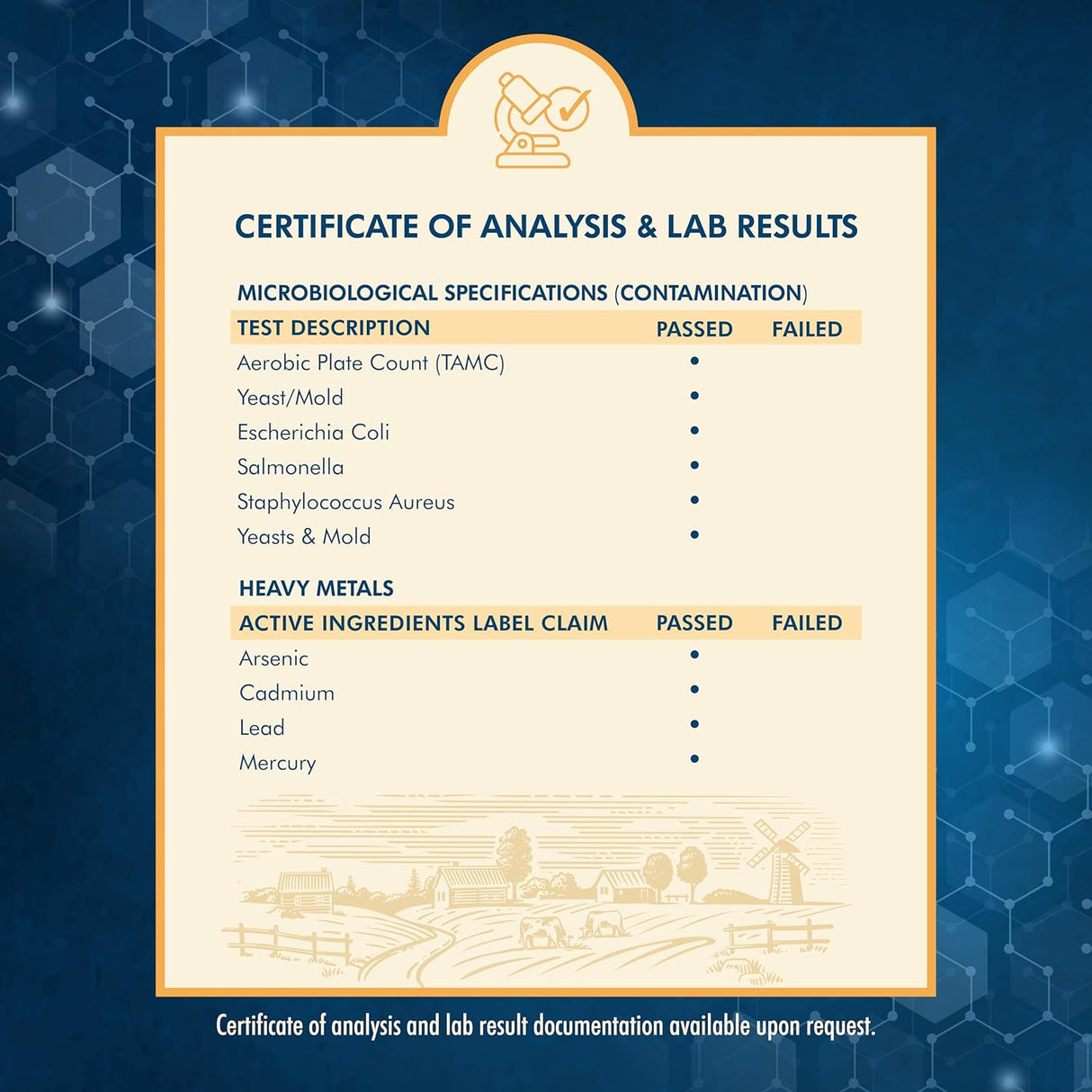 Suplemento de Calostro 2 Meses, Bovina Alimentada con Pasto