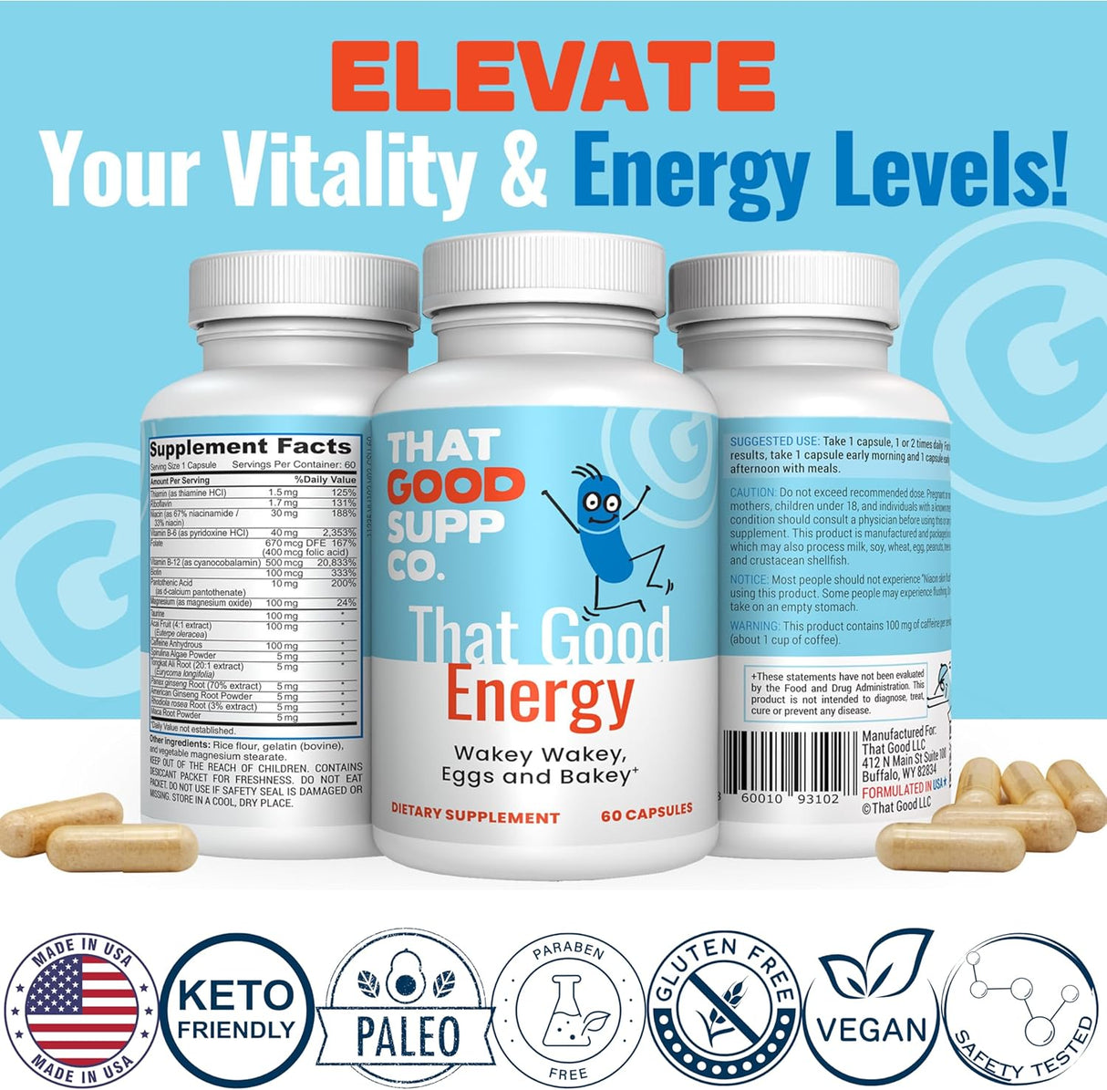 Suplementos energéticos naturales de esa buena energía