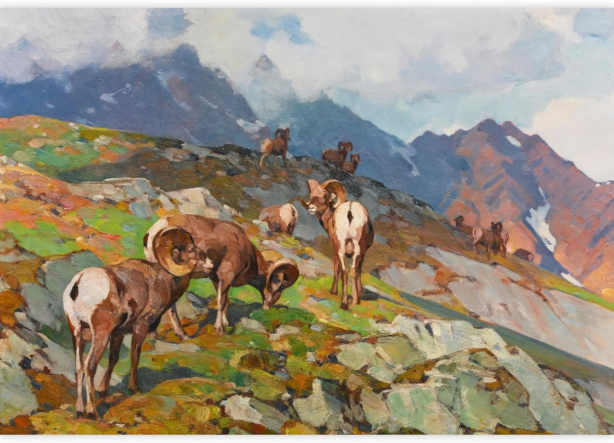 IDEA4WALL Adhesivo mural removible para pared, cordillera