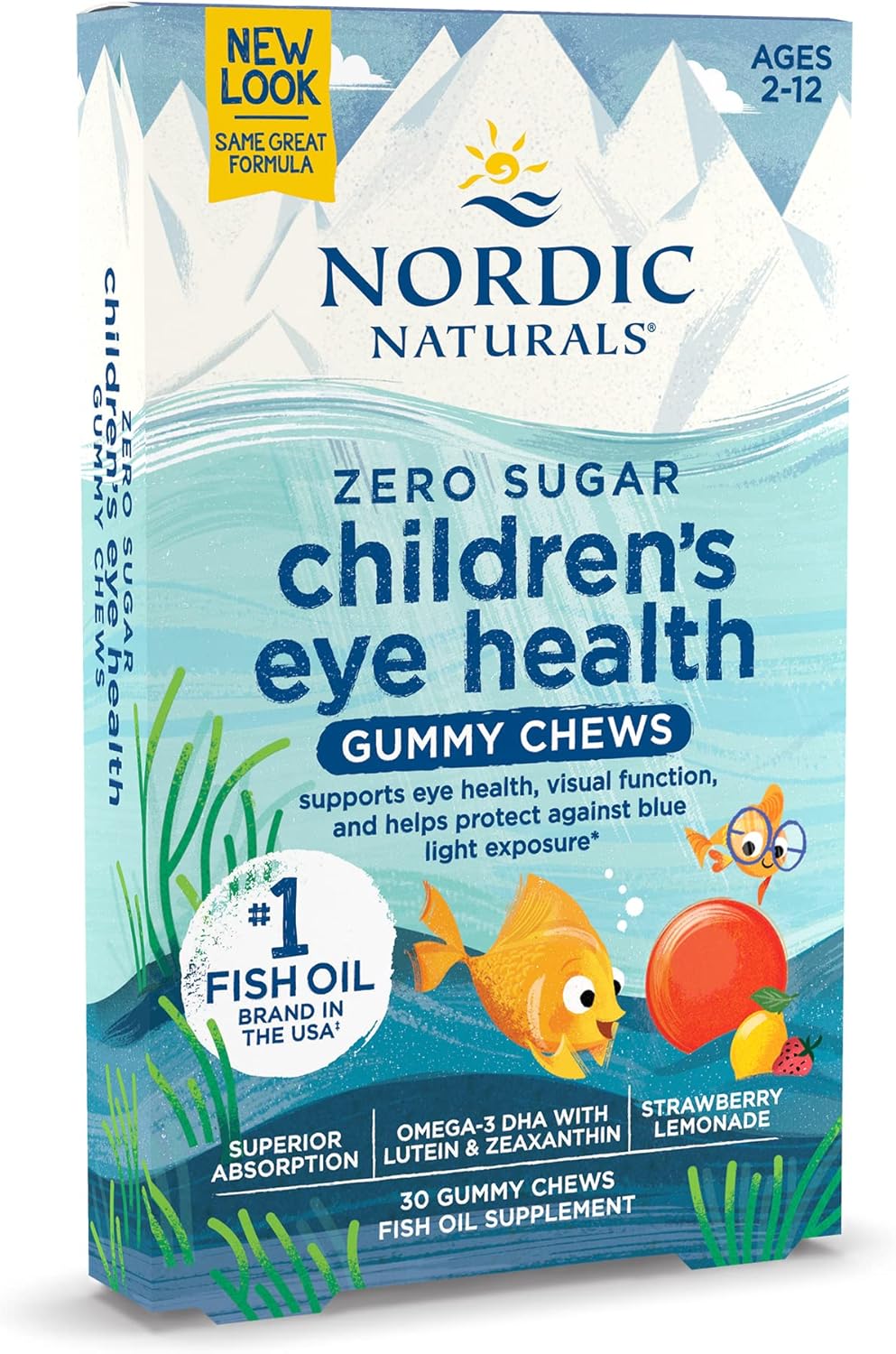Suplemento Nordic Naturals Gomitas de salud ocular para niño