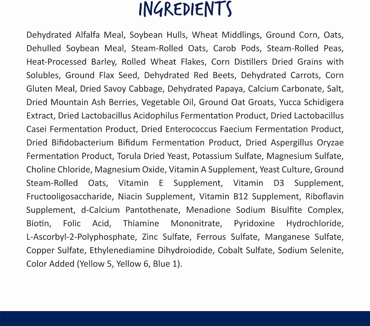 Mezcla de pellets de alfalfa  5 libras Vitakraft Menu