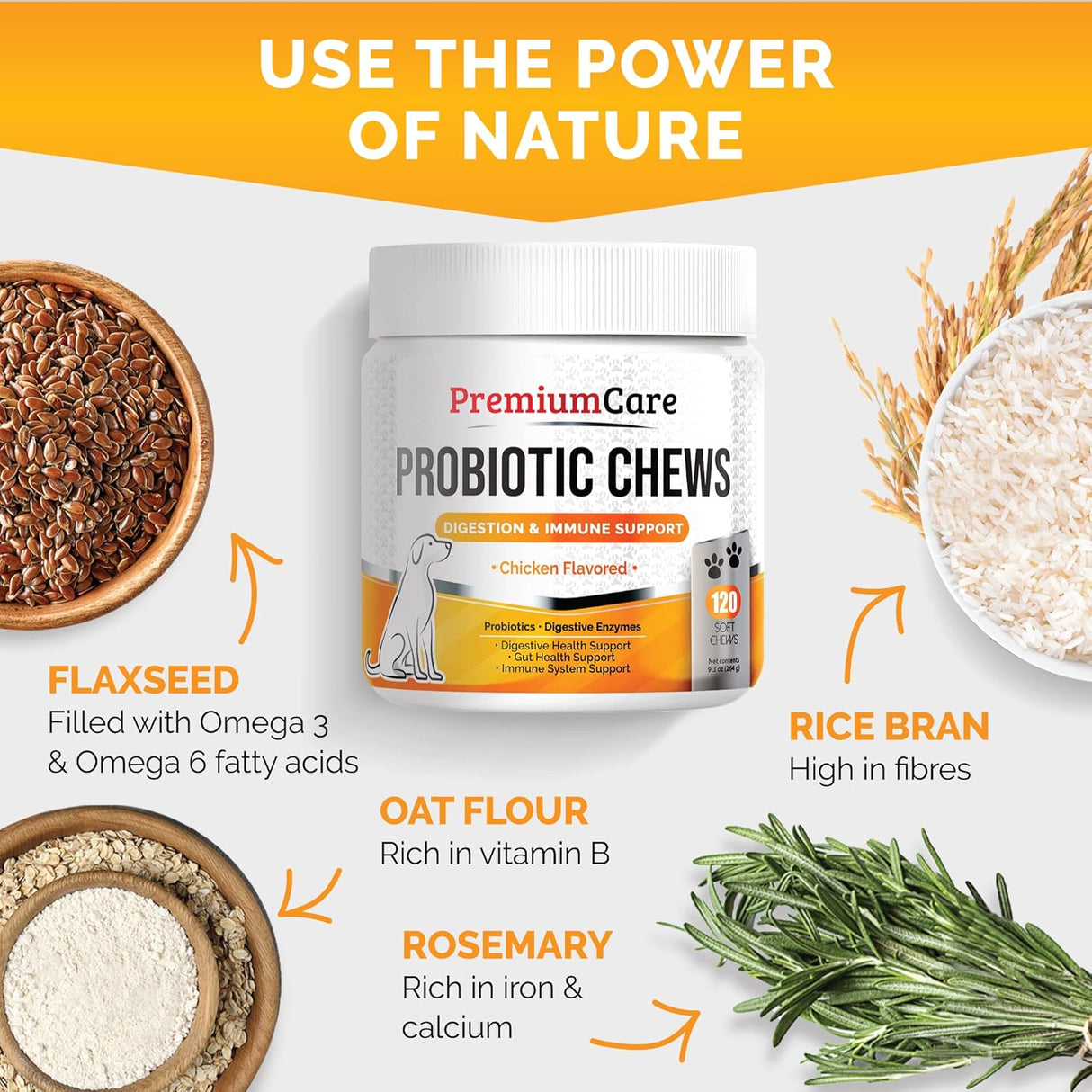 Suplementos para animales y la salud general