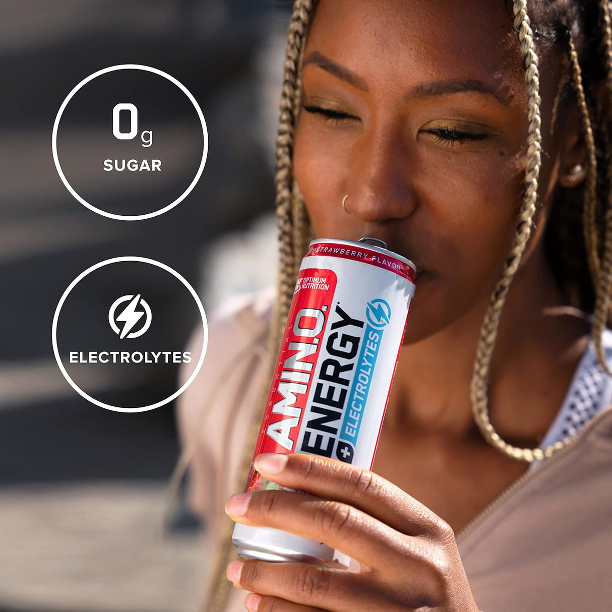 Suplemento Amino Energy Drink Plus electrolitos 12 pack