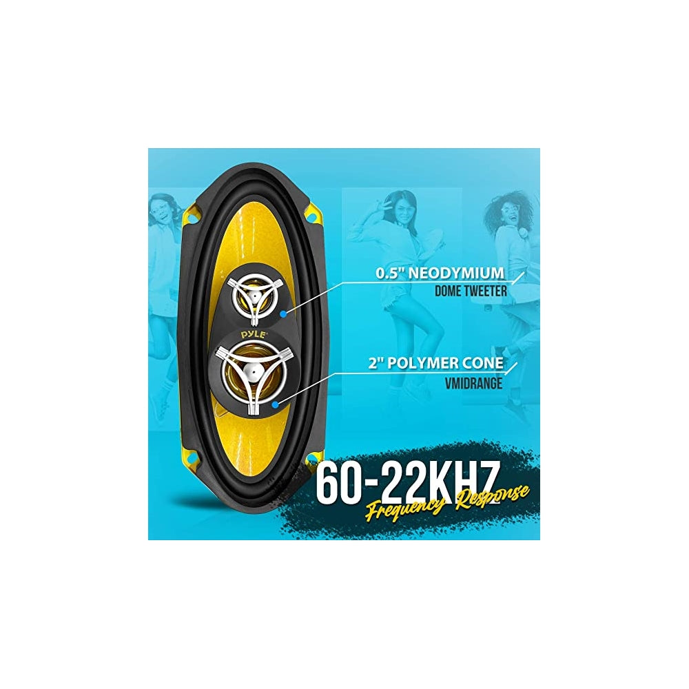 Parlantes o Altavoces tridireccional PYLE PLG41.3