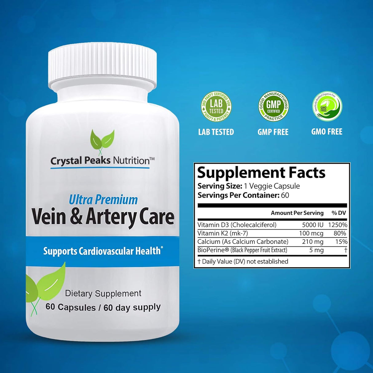 Suplementos Alimenticios Cuidado de las venas y las arterias