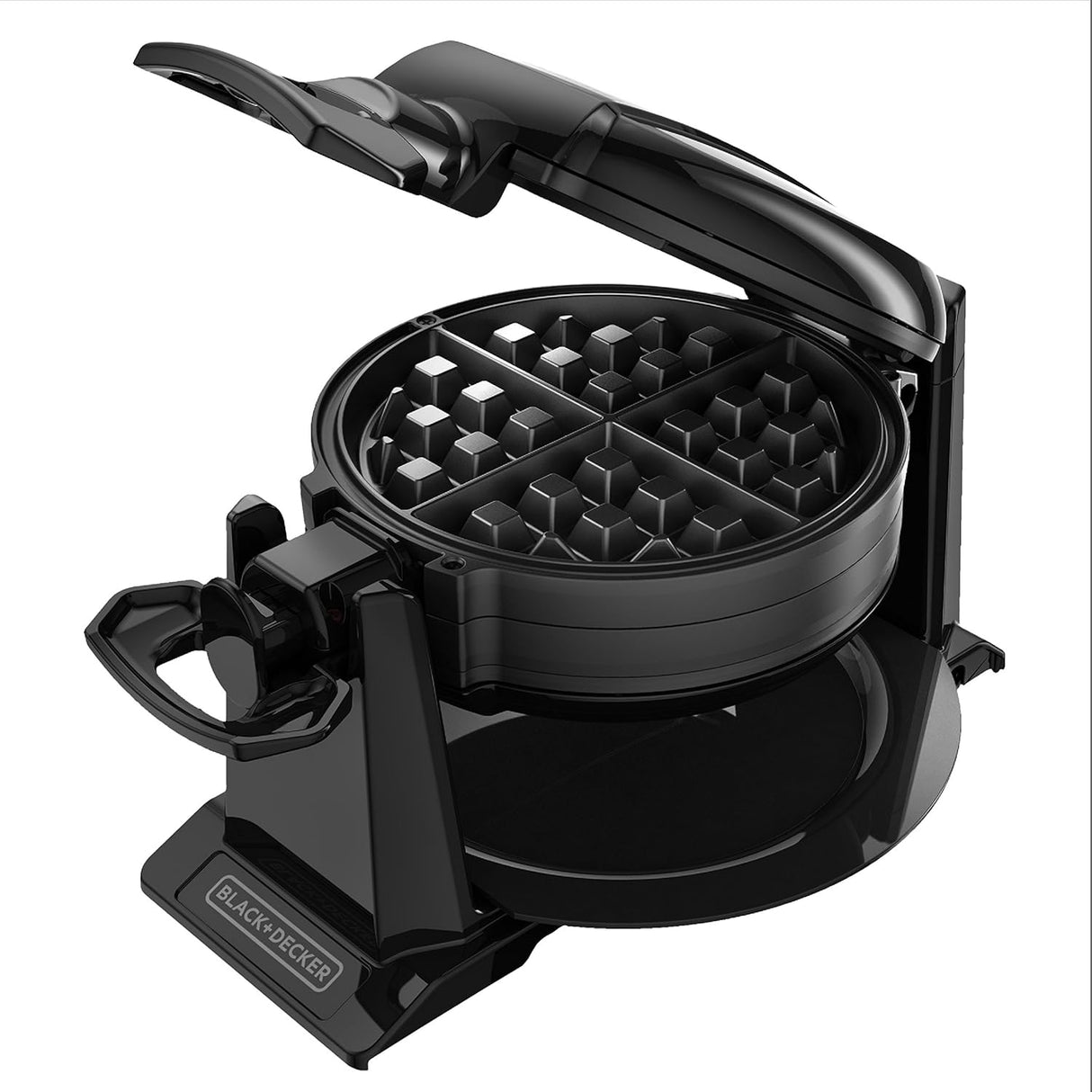 Waffle Maker Rotativo BLACK+DECKER, fácil de usar, WMD200B