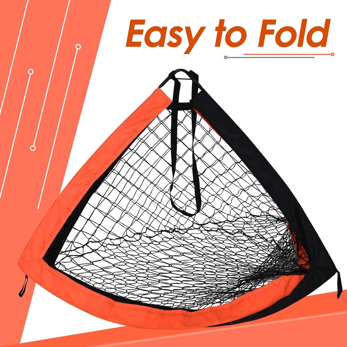 Porteria de futbol facil de trasladar, incluye bolso