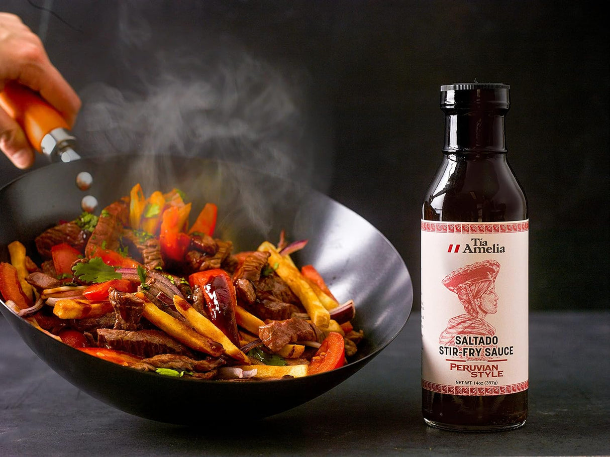 Salsa Lomo Saltado Tia Amelia - Gluten-Free 14 oz
