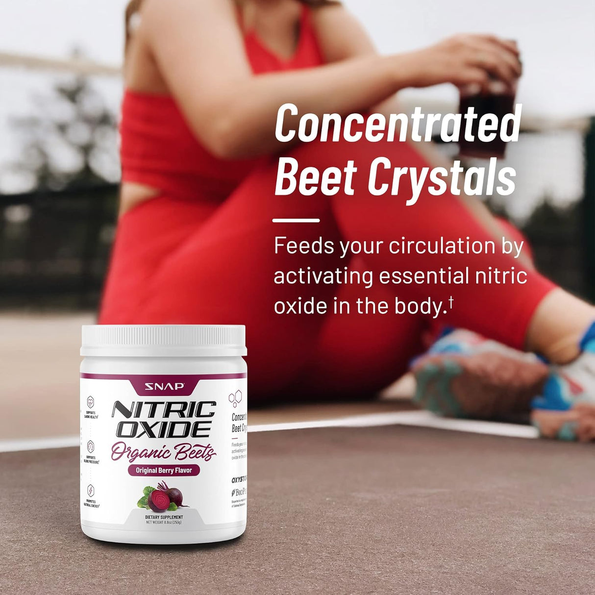 Suplementos Polvo de raíz de remolacha orgánico 12 onzas