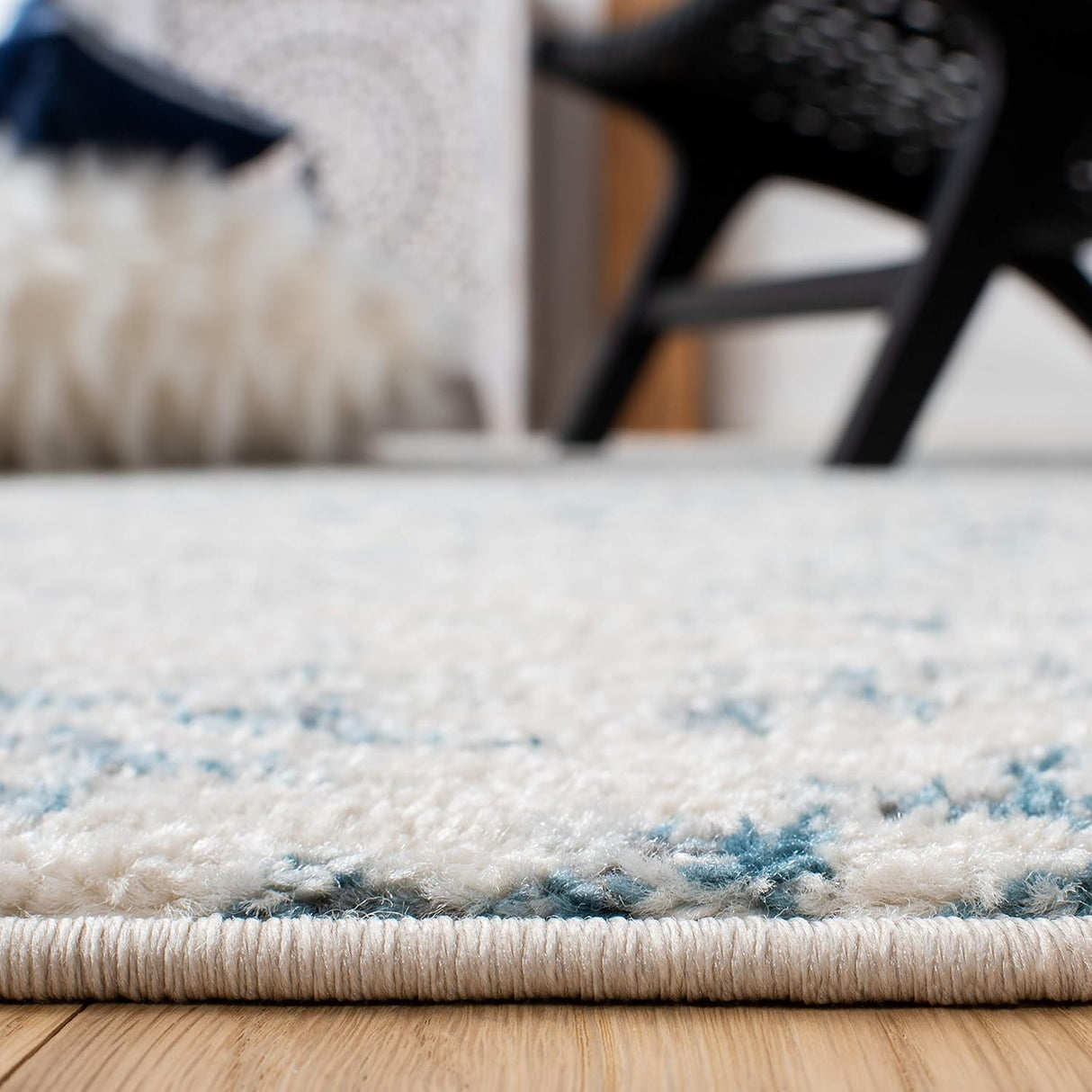 Alfombra de área Tulum - Diseño tribal marroquí, fácil cuidado