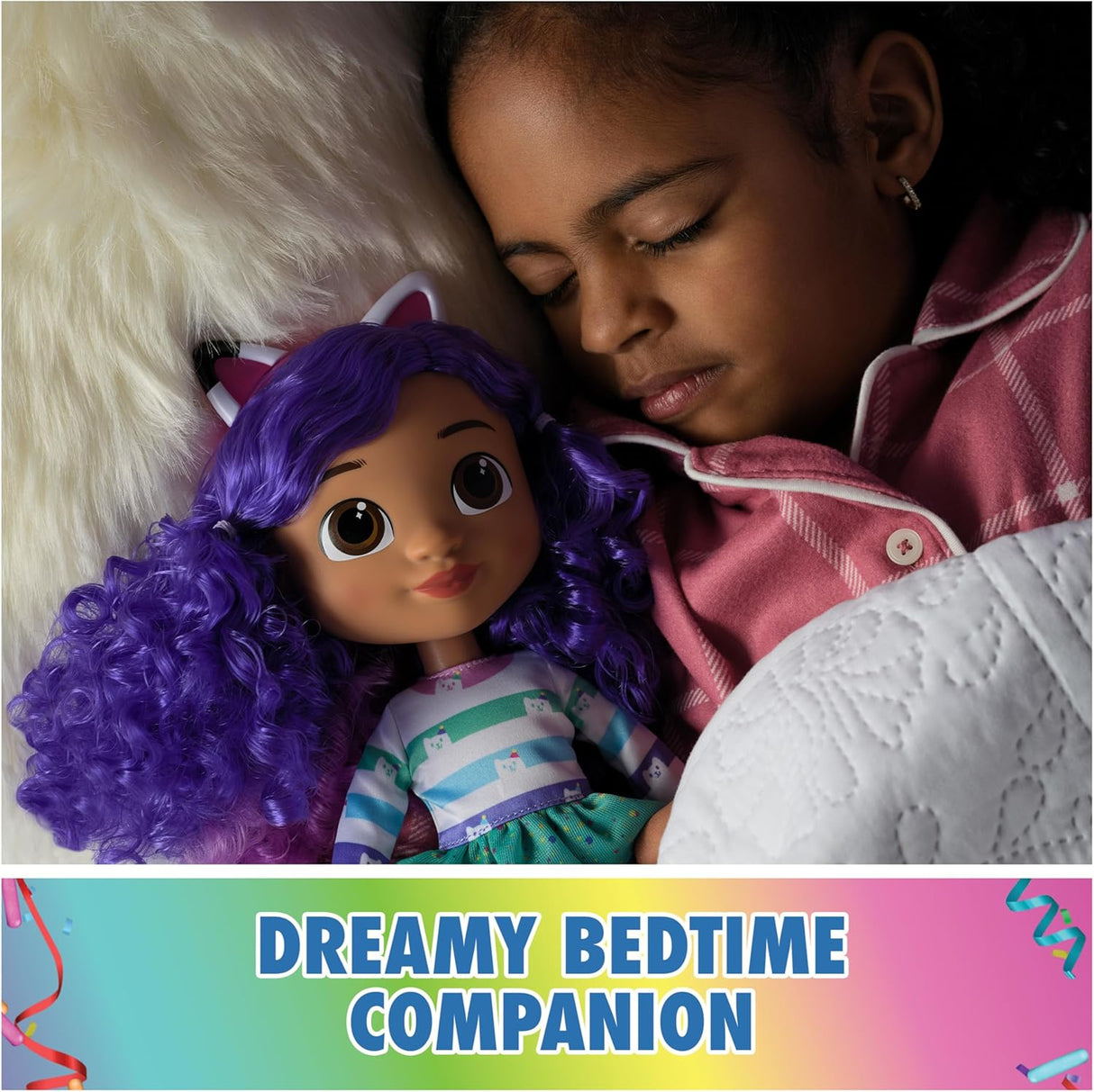 Muñeca Gabby, 13 con Sonidos y Orejas Reversibles, 3+ Años