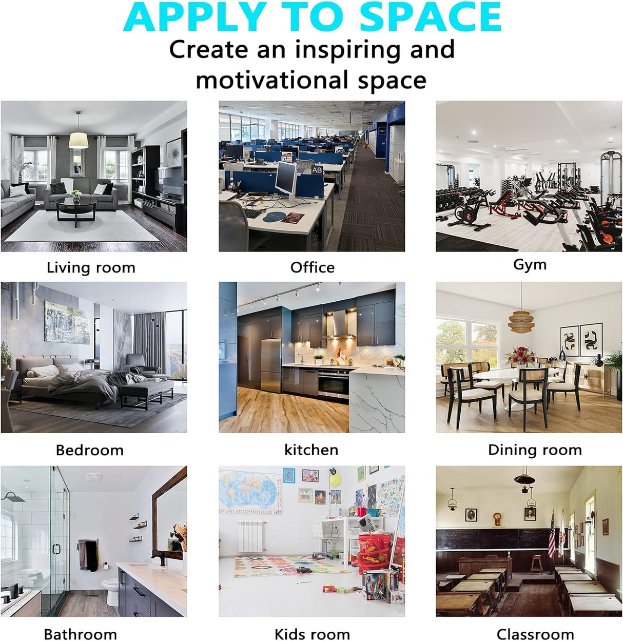 Vinilo Decorativo Be The Reason - Fácil Aplicación 26x6