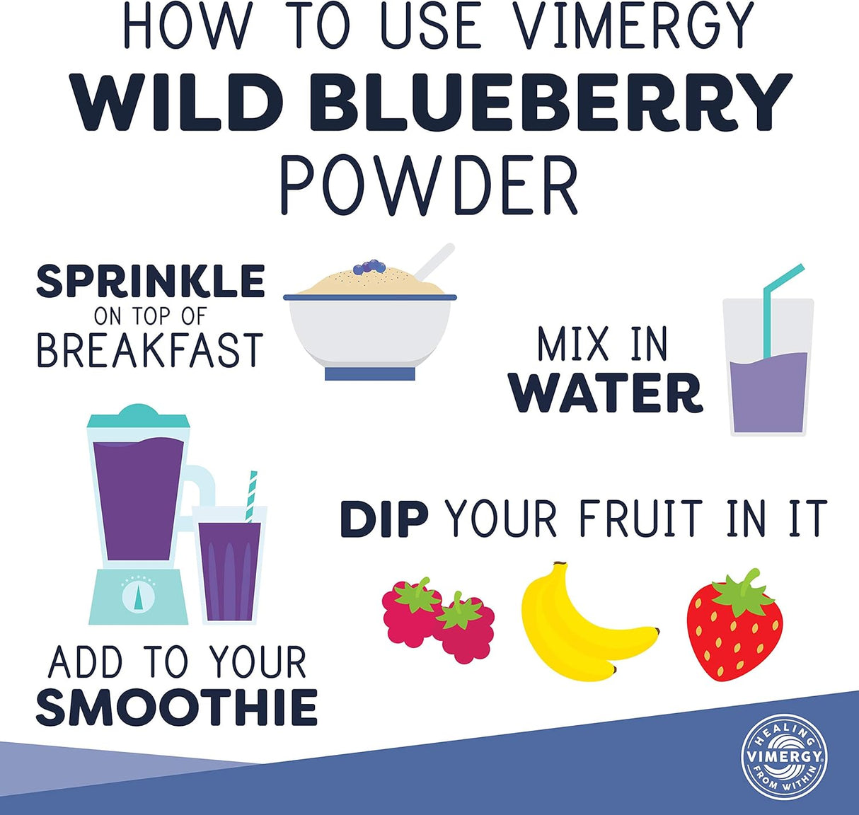 Suplementos Alimenticios silvestres en polvo de Vimergy