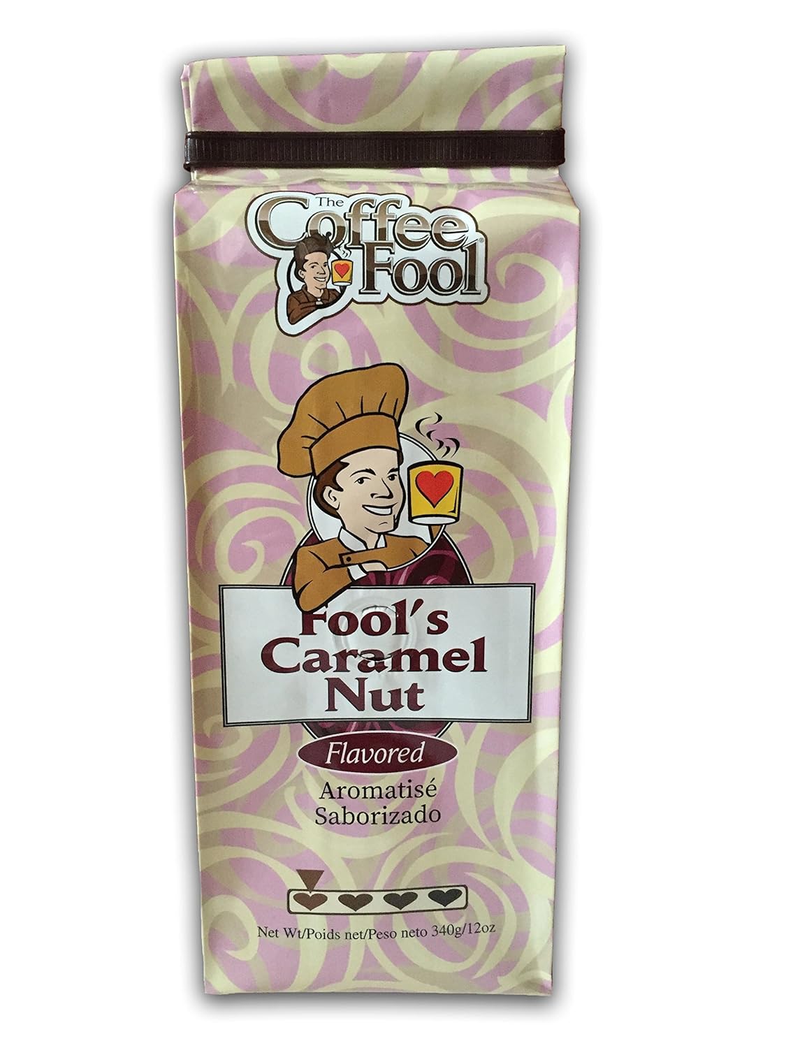 Café Decaf Caramelo y Nueces de Coffee Fool - Molido Grueso