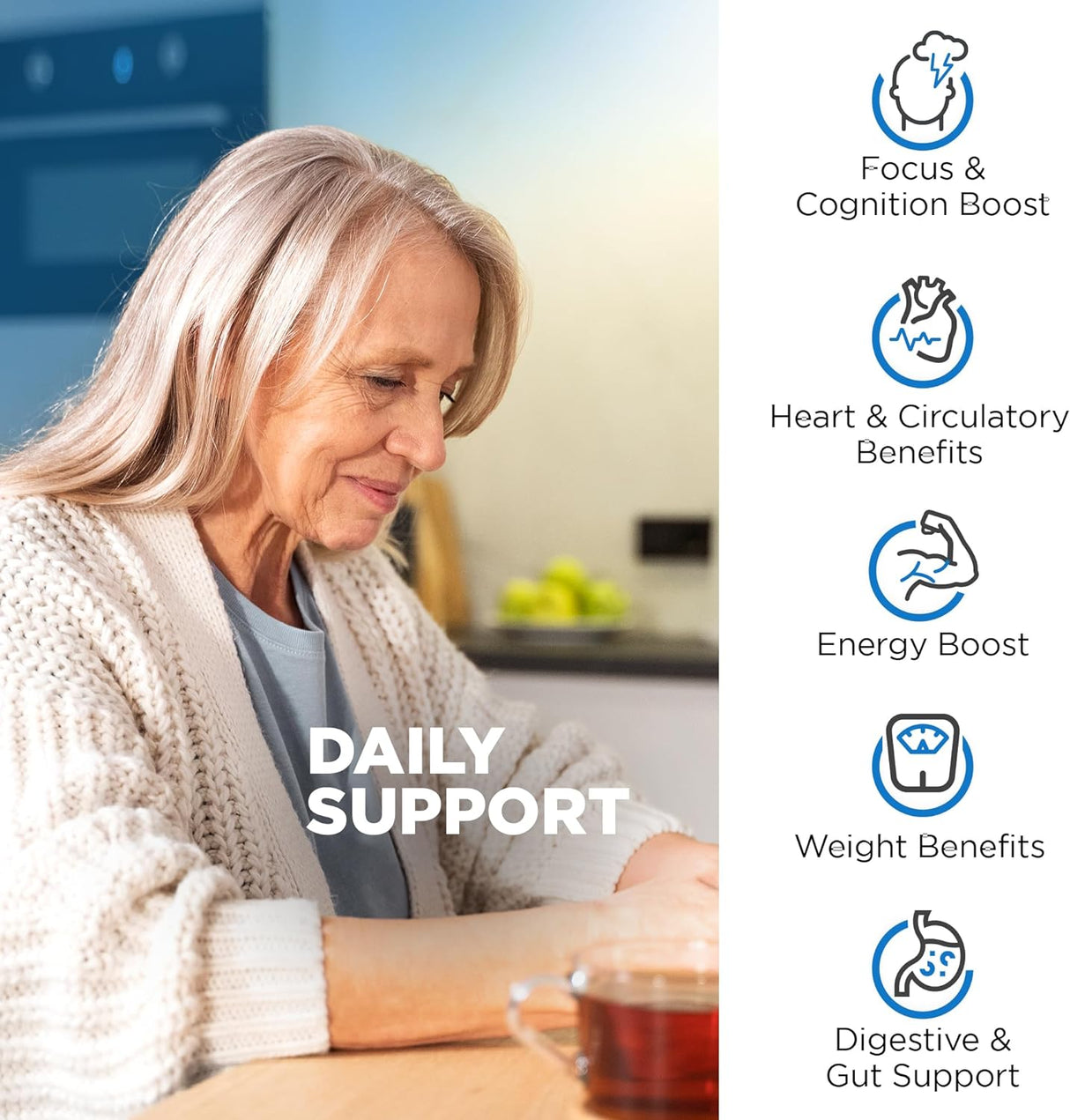 Berberina HCL 1200mg + Canela Orgánica Sistema Inmunológico