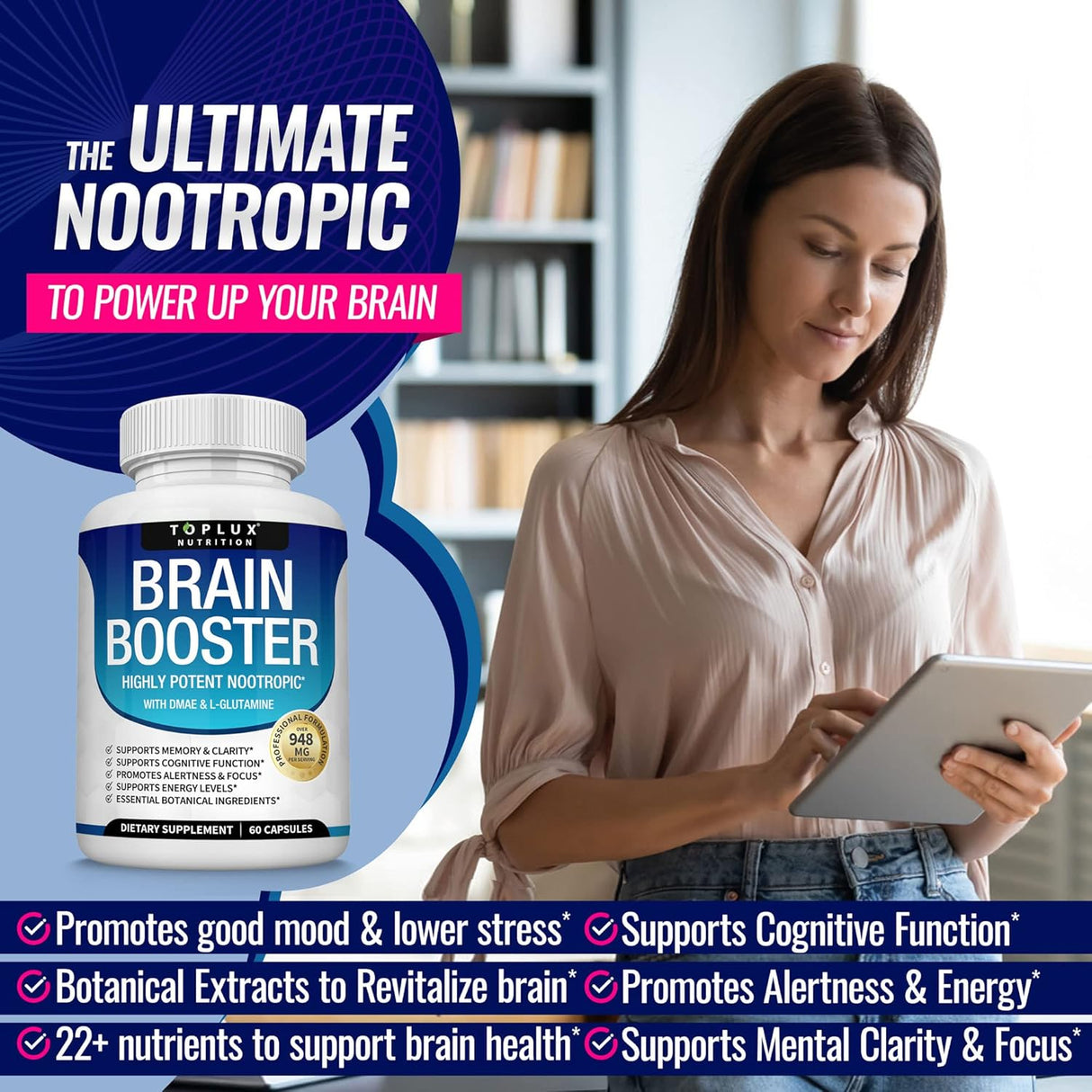 Suplementos Alimenticios cerebral nootrópico potenciador