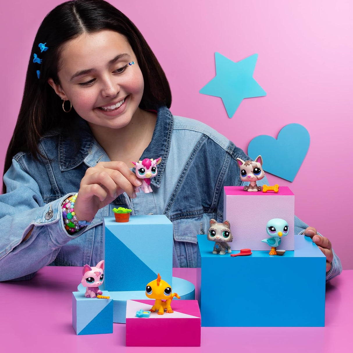 Sorprendente Paquete de Mascotas - Littlest Pet Shop, Serie 2