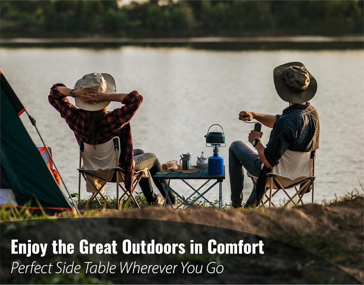 Mesa de Playa Plegable Ligera - Compacta y Resistente - Modelo Talu