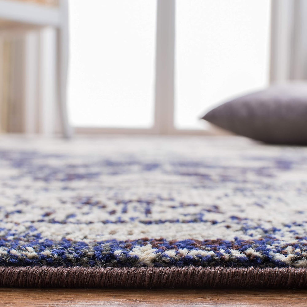 Alfombra de área Boho Chic, diseño medallón, modelo MNC243C