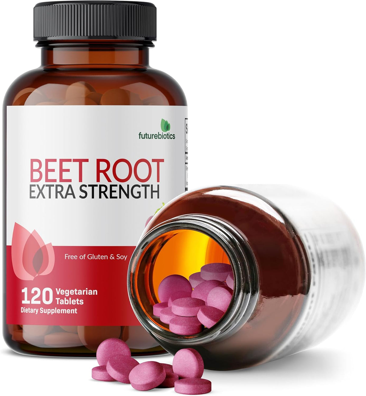 Futurebiotics Beet Root Extra Fuerte, 120 Tabletas Vegetarianas