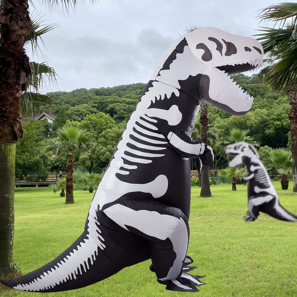 Disfraz Inflable T-Rex Adulto Lulu Home, Halloween, Cómodo