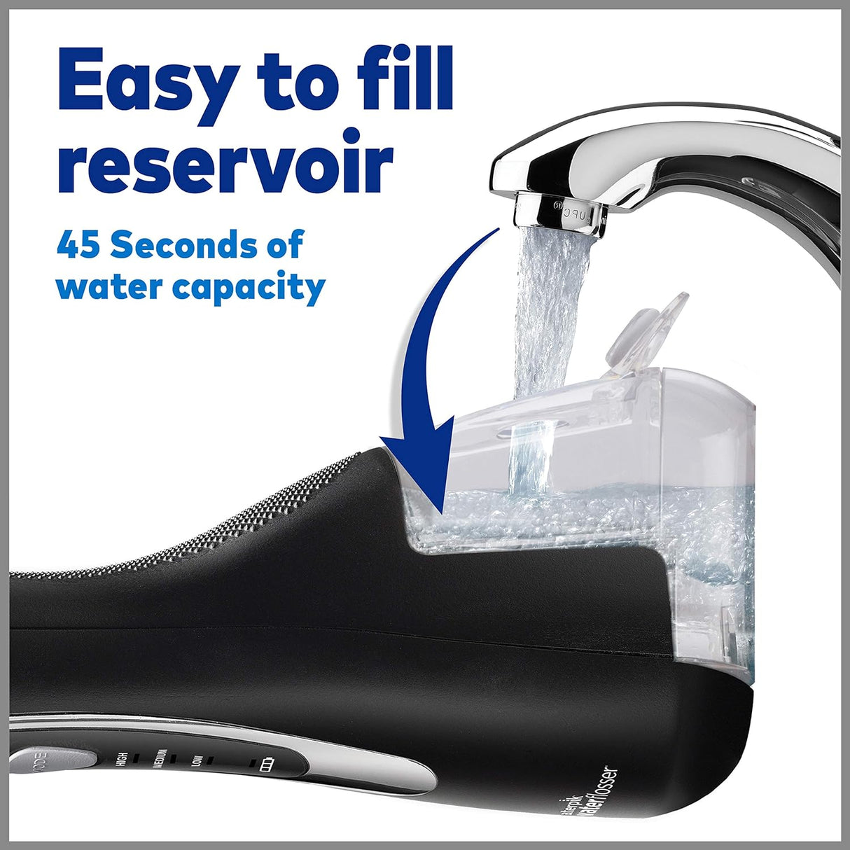 Irrigador bucal avanzado sin cable